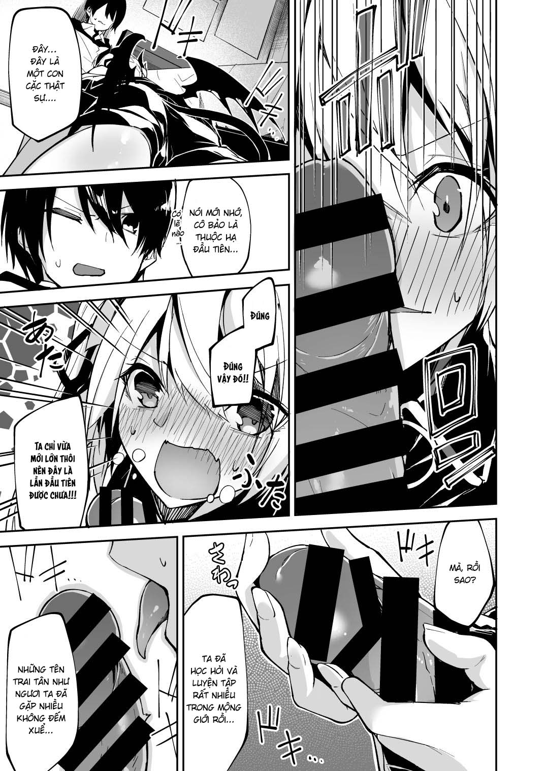 Đọc truyện hentai Lọt vào tầm ngắm của Succubus Maria - Oneshot