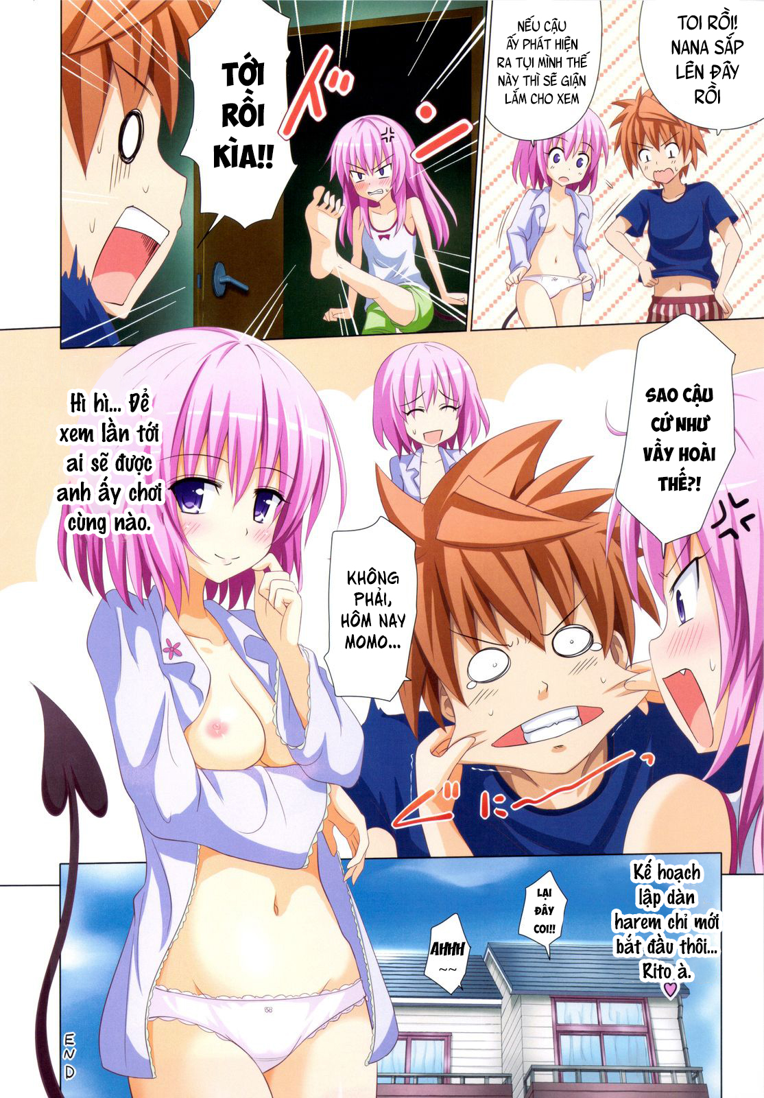 Đọc truyện hentai Bóng tối Moshi Rito - Oneshot
