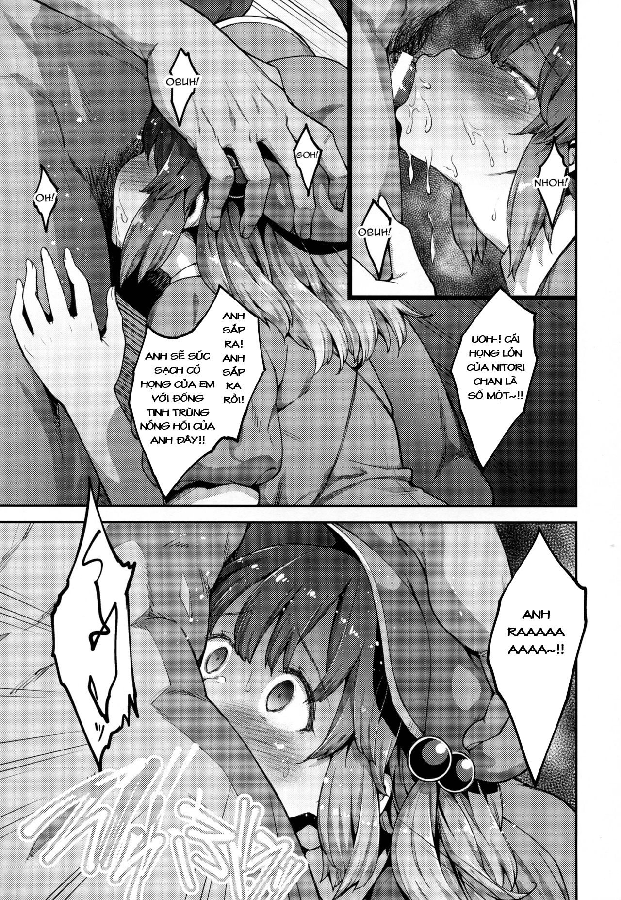 Đọc truyện hentai Yoroshiku Nitori-chan (Touhou Project) - Bé cute ngây thơ quá~