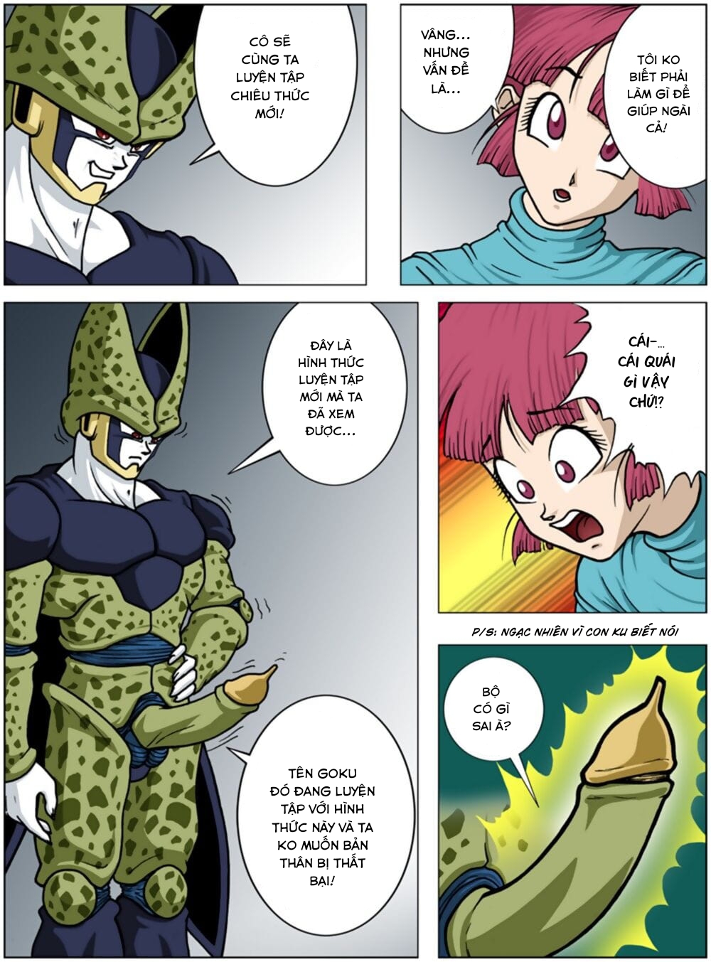 Đọc truyện hentai Giờ mới biết trước ngày đánh với cell goku luyện tập thế nào Chap 1