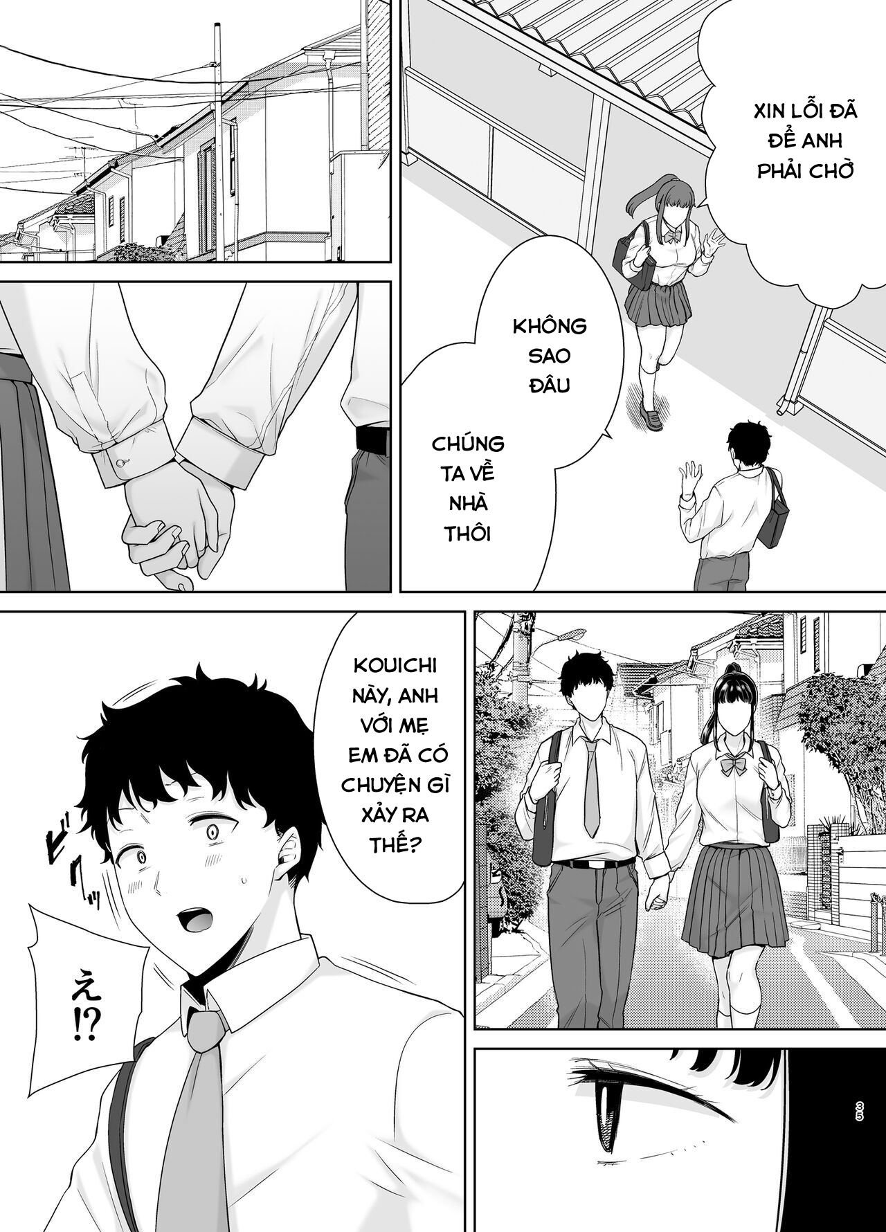 Đọc truyện hentai Bị mẹ bạn gái thịt - Chap 2