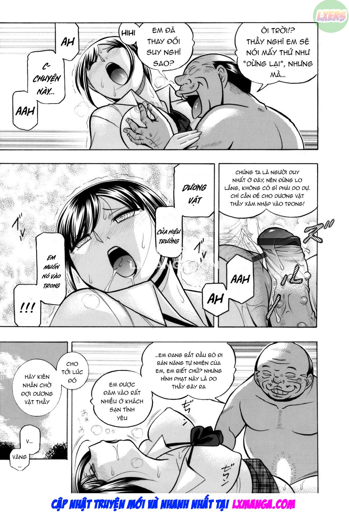 Đọc truyện hentai Nữ giáo viên dâm đãng và em học sinh may mắn - Chap 7