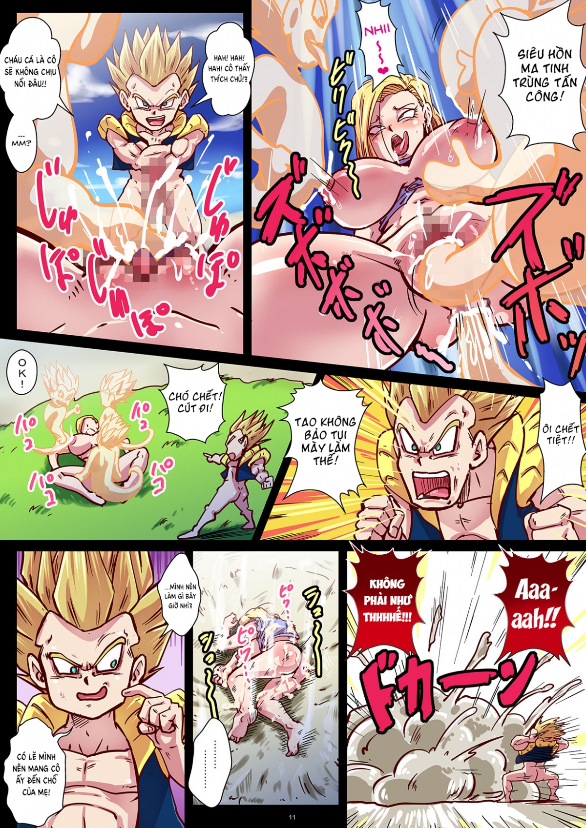 Đọc truyện hentai Số 18 và những người bạn - Oneshot