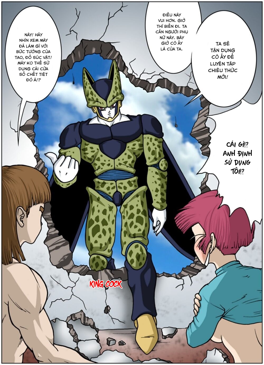 Đọc truyện hentai Giờ mới biết trước ngày đánh với cell goku luyện tập thế nào Chap 1