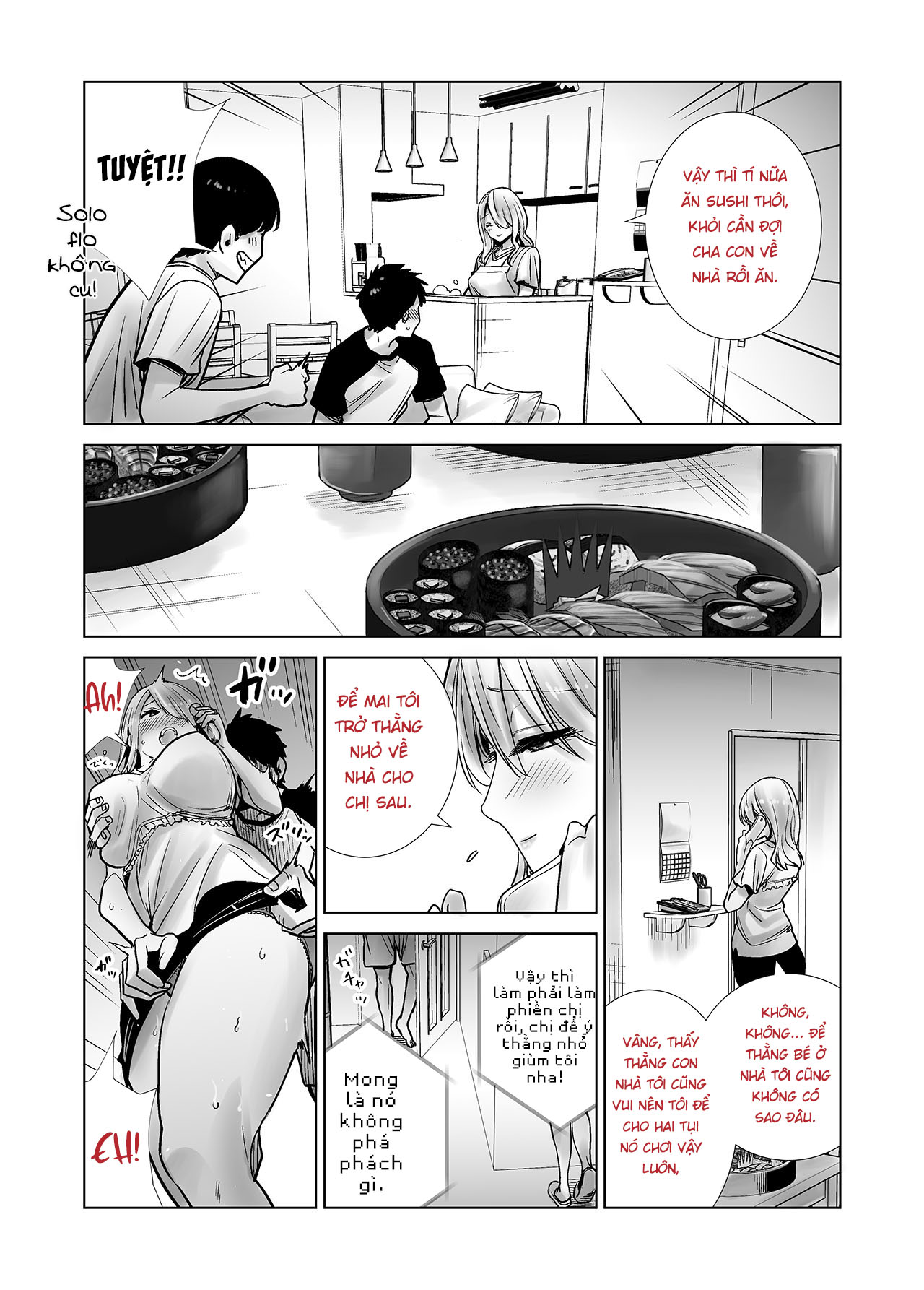 Đọc truyện hentai Tôi bulul mẹ thằng bạn vào sáng mùng 1 - Oneshot full