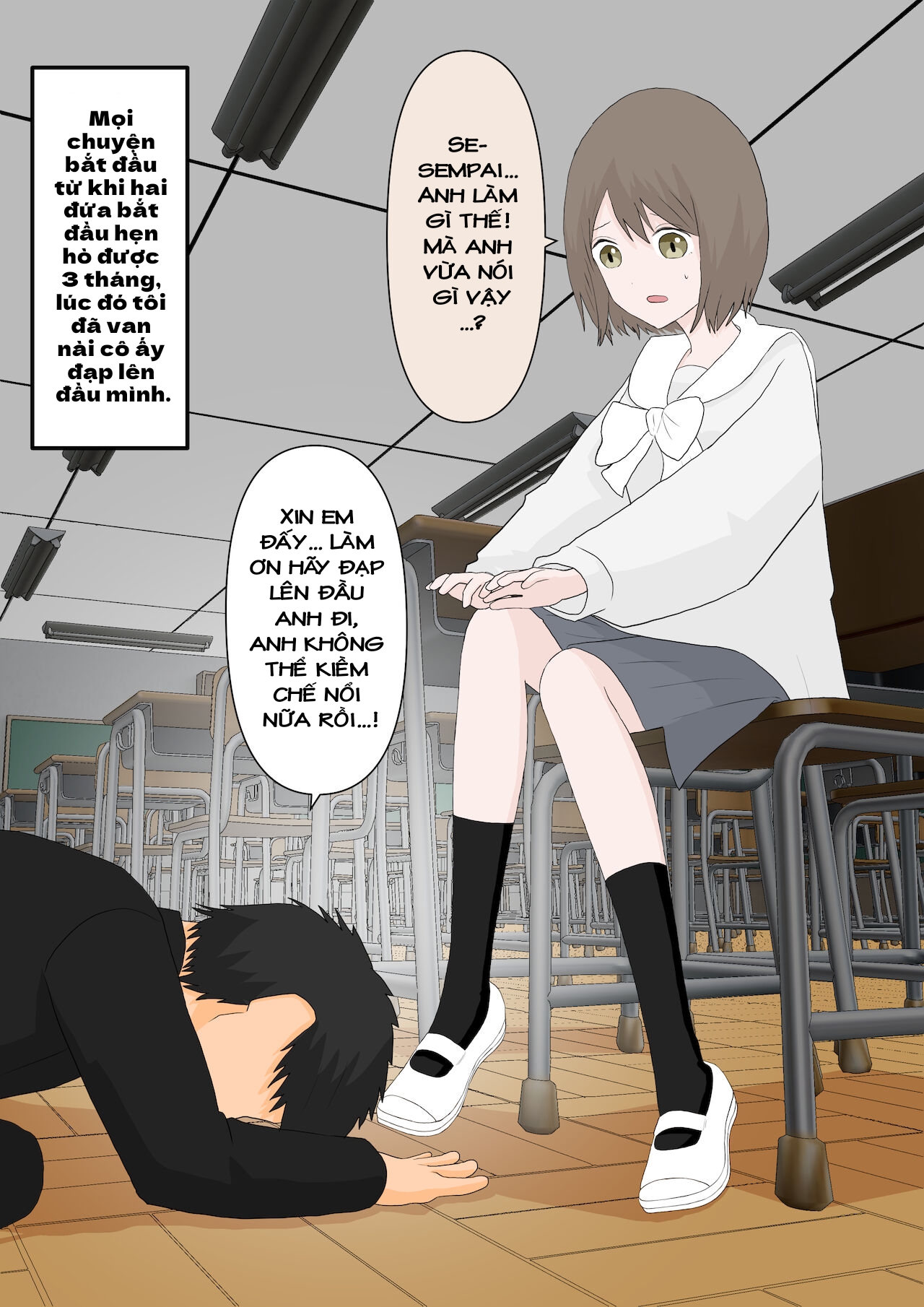 Đọc truyện hentai Nhân phẩm bị cô chà đạp - Oneshot