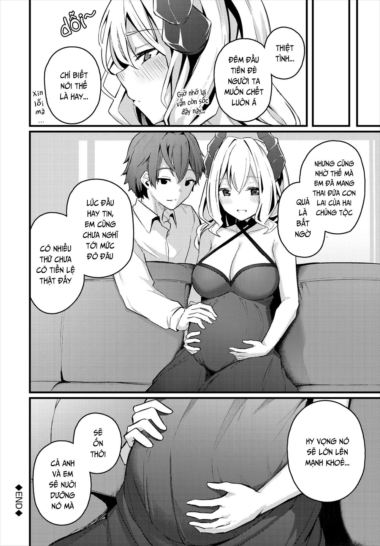 Đọc truyện hentai Tình Đầu Của Ma Vương - Oneshot