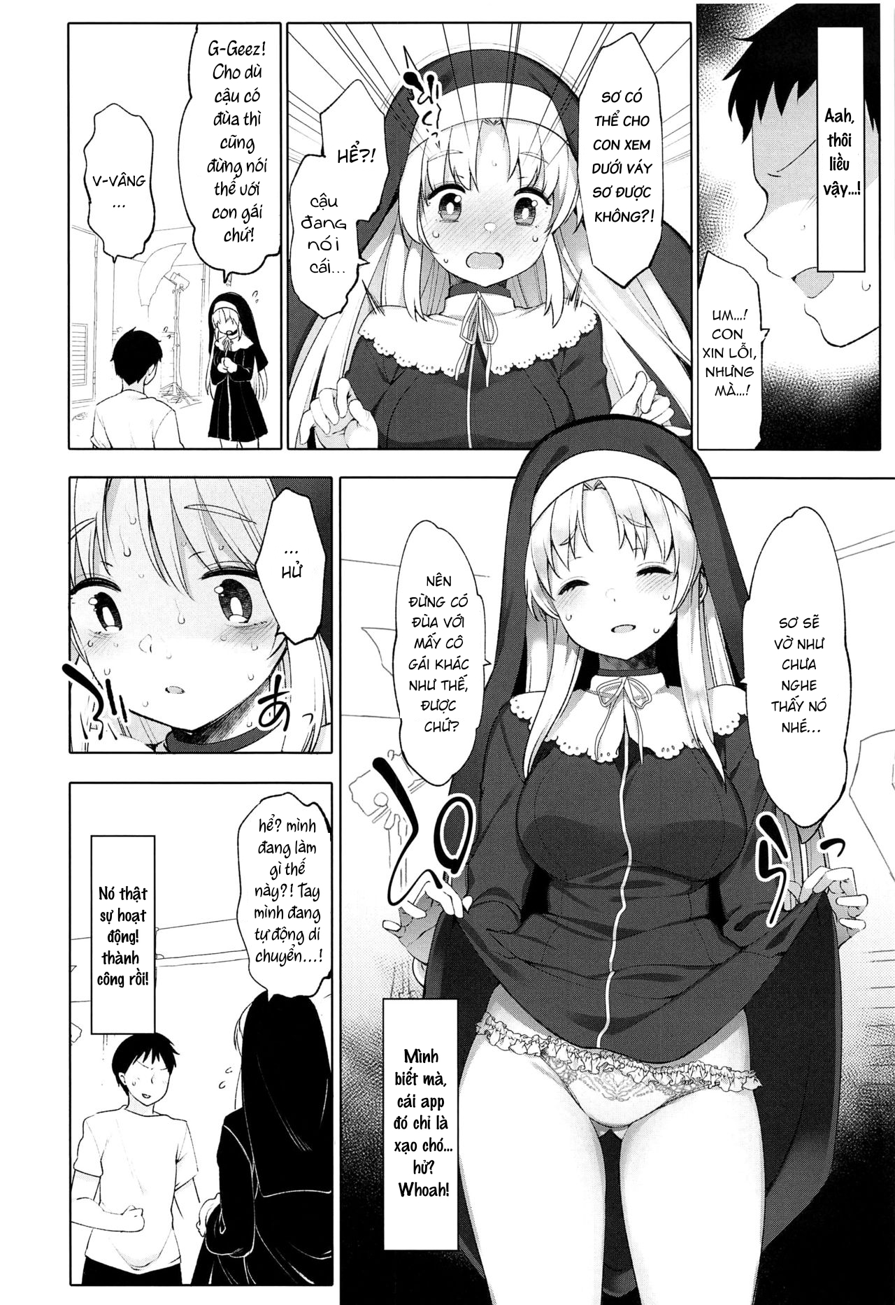 Đọc truyện hentai Sơ Cleaire và ứng dụng thôi miên bí mật - Chap 1 ngọt ngào