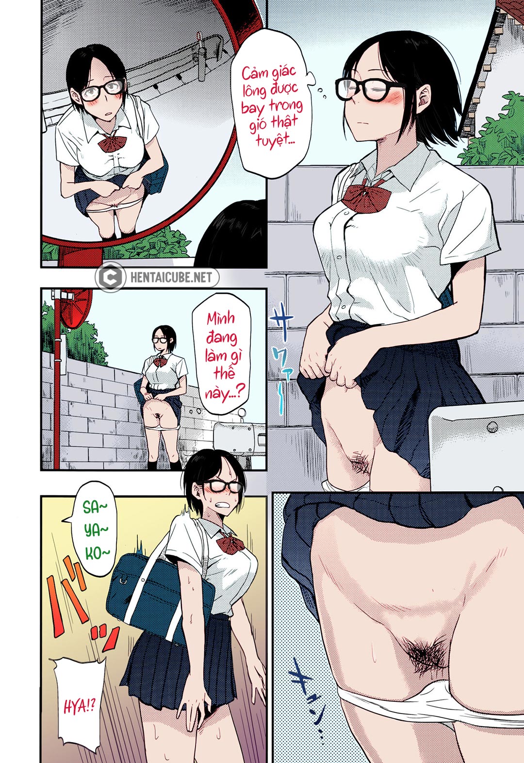 Đọc truyện hentai Sayako tại trạm xe bus - Oneshot