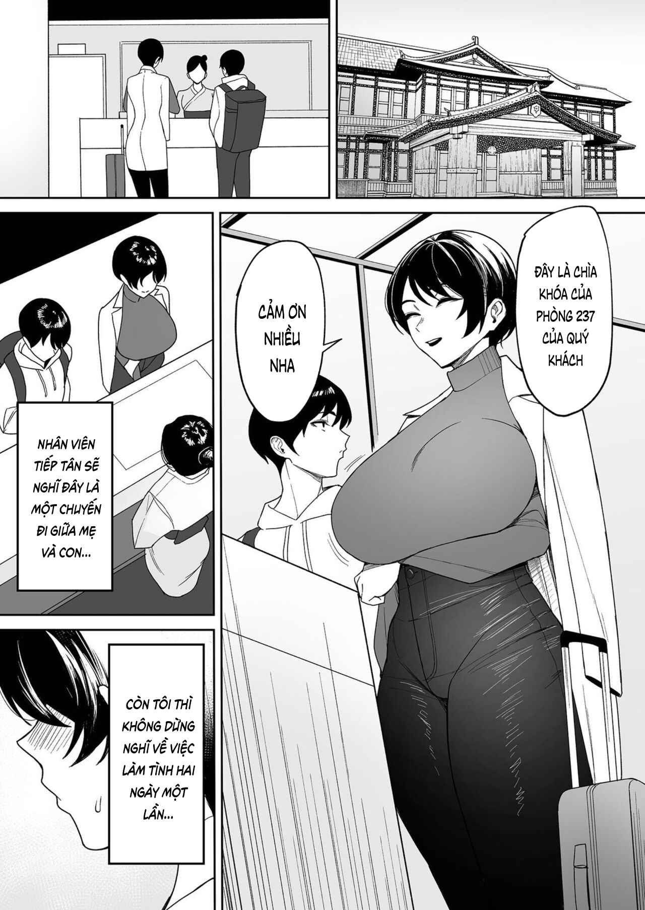 Đọc truyện hentai Mẹ chồng, con là của con - Chap 3