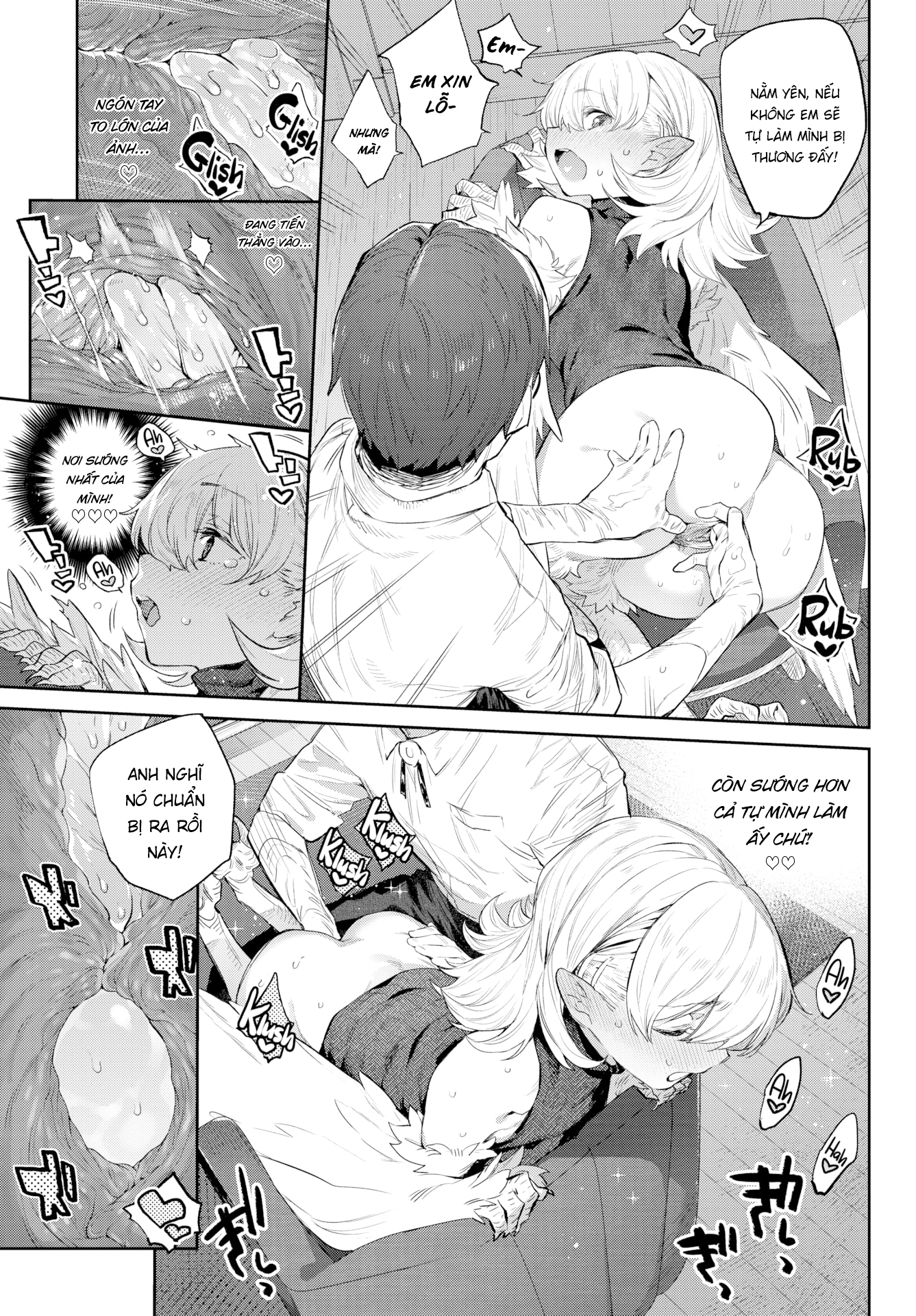 Đọc truyện hentai Otherworldly Maidens Series - Harpy Valentines Day