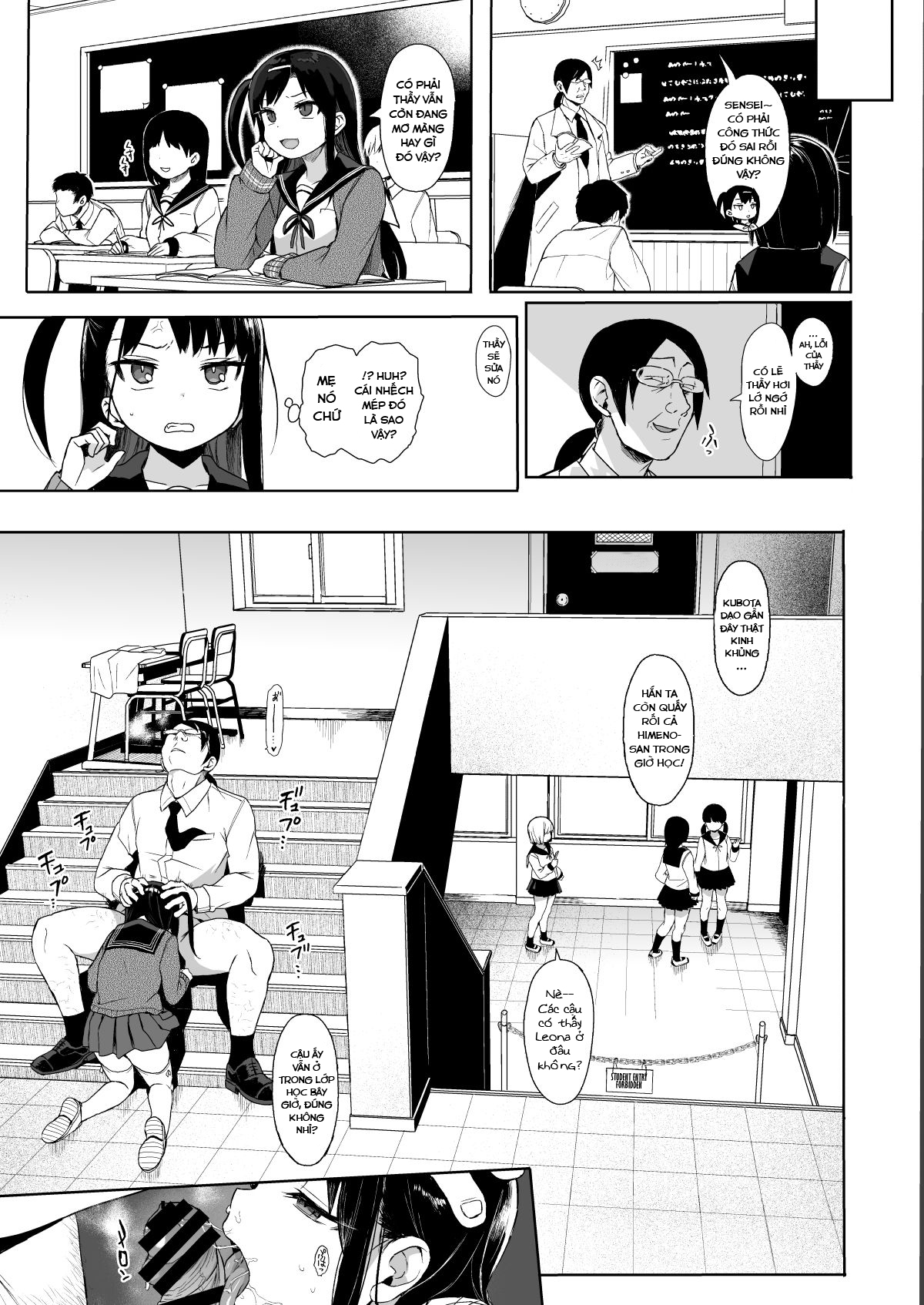 Đọc truyện hentai JC Roshutsu de Seikyouiku - Chap 2