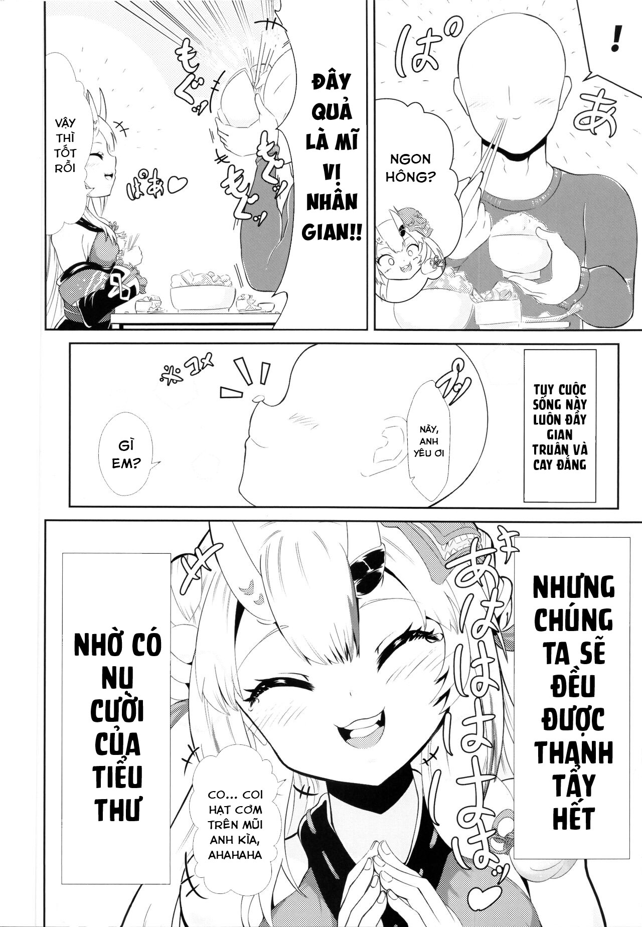 Đọc truyện hentai Một cuộc sống với những con quỷ dễ thương - Oneshot