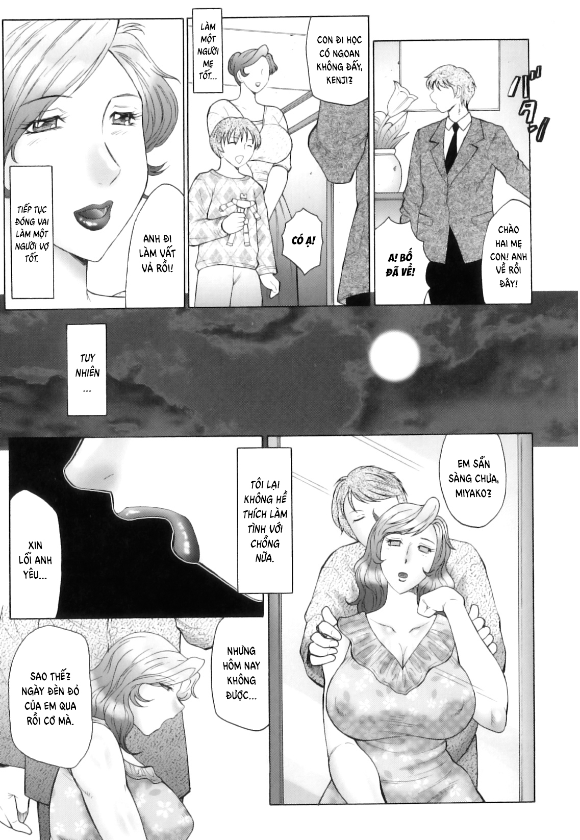 Đọc truyện hentai Kan no Arashi Nikuduma Ryoujoku Jigokuhen Chap 7