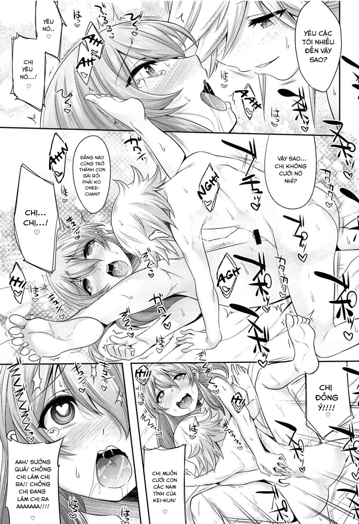 Đọc truyện hentai Chiisai Chinpo de Onii-chan Men shite Suimasendeshita Oneshot