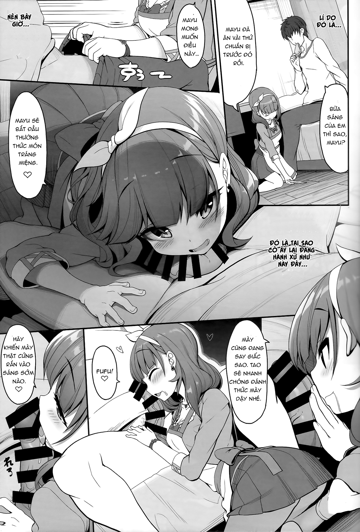 Đọc truyện hentai Gochisousama Wa Kikoenai - Oneshot