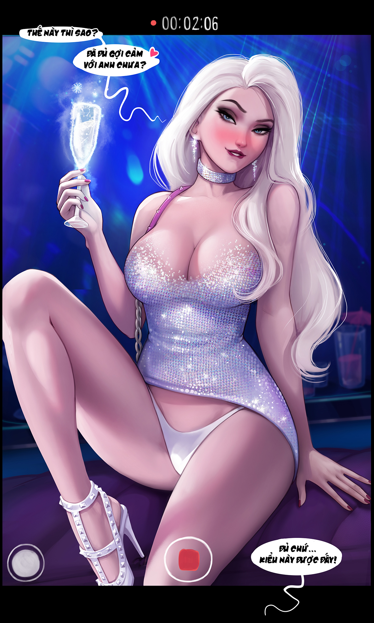Đọc truyện hentai Party Elsa - Oneshot