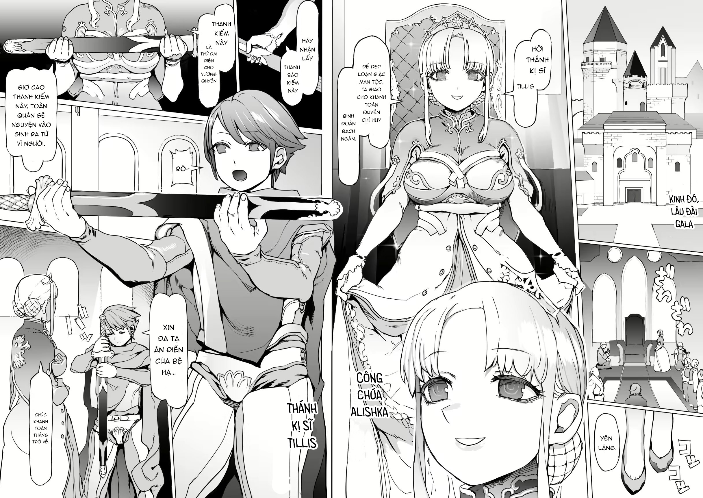 Đọc truyện hentai Người sẽ trở thành vua Kỷ lục huấn luyện công chúa vua Chap 1