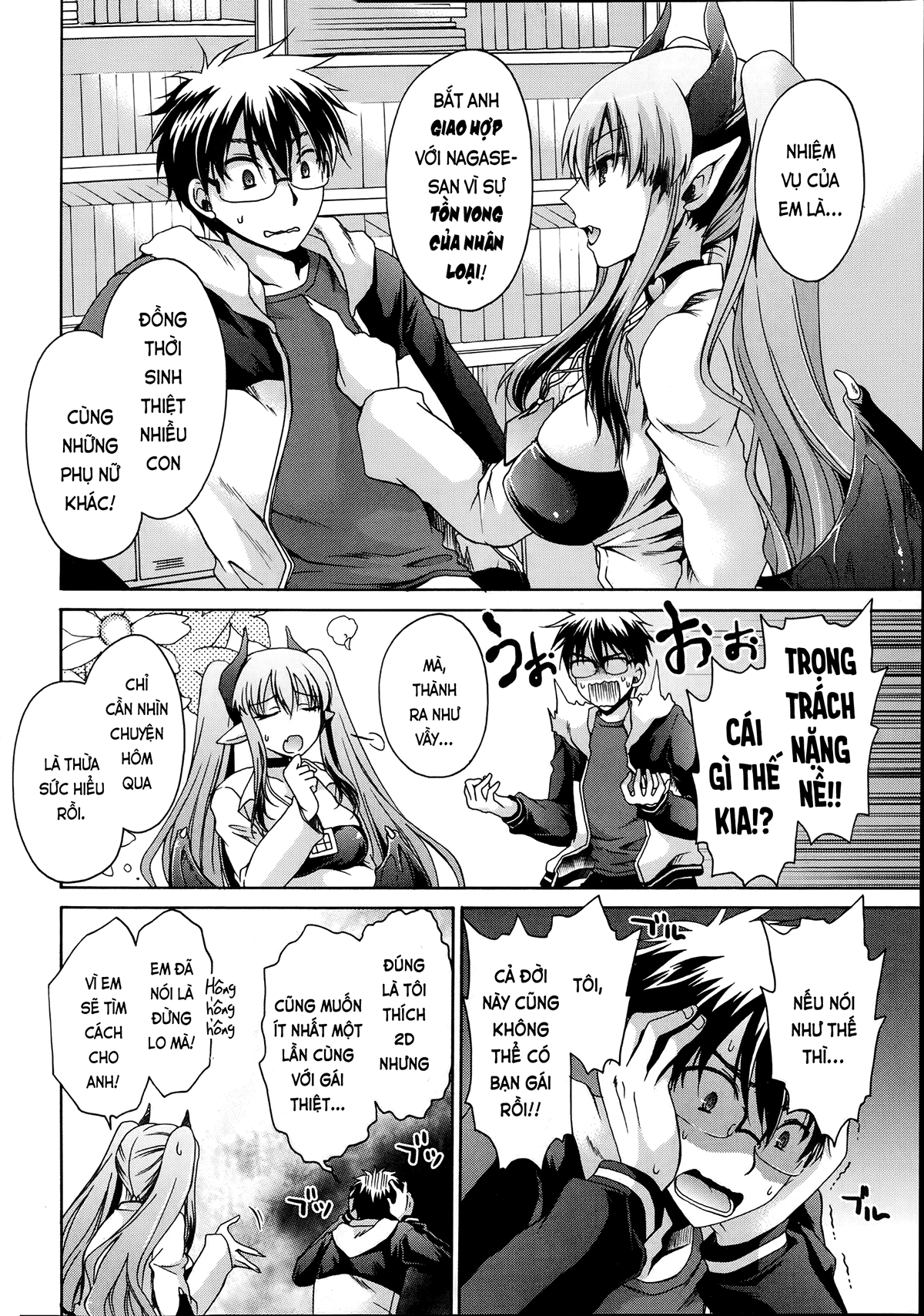 Đọc truyện hentai Tôi, cô ấy và ngày tận thế - Ch. 2
