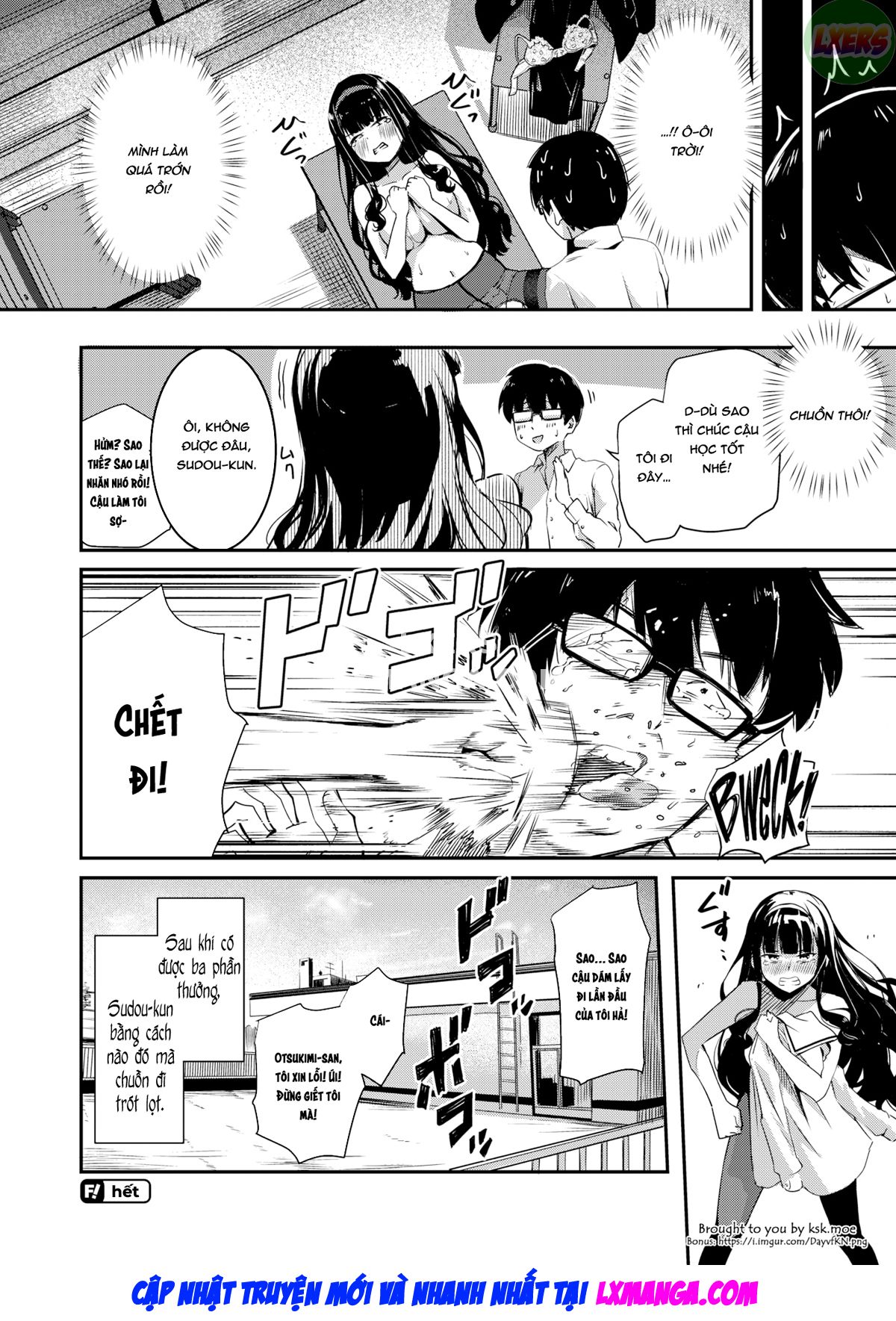 Đọc truyện hentai Otsukimi-san, tôi không thể học được. - Oneshot