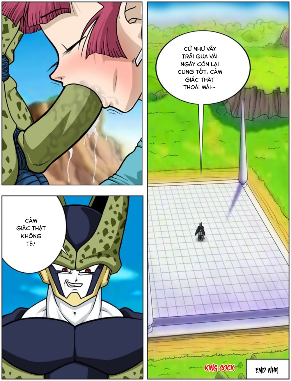 Đọc truyện hentai Giờ mới biết trước ngày đánh với cell goku luyện tập thế nào Chap 1