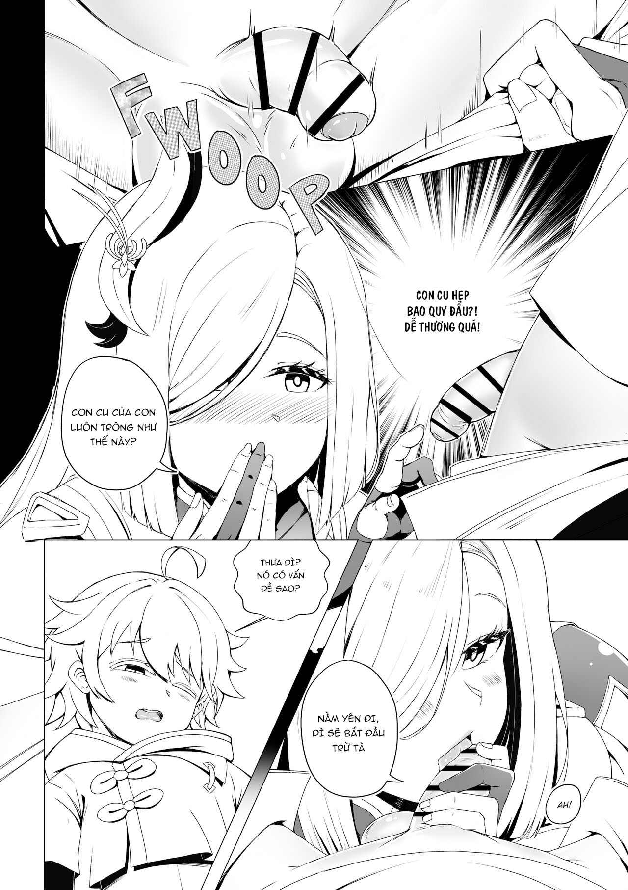 Đọc truyện hentai Shenhe Dạy Trừ Tà - Oneshot
