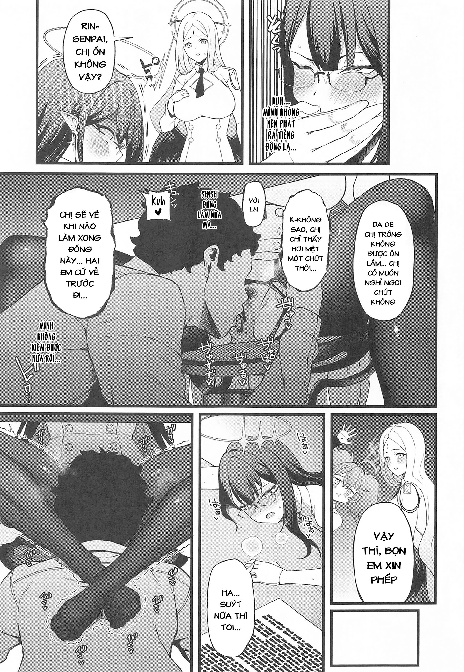 Đọc truyện hentai Hayashi 7 tóc nóng bỏng - Oneshot