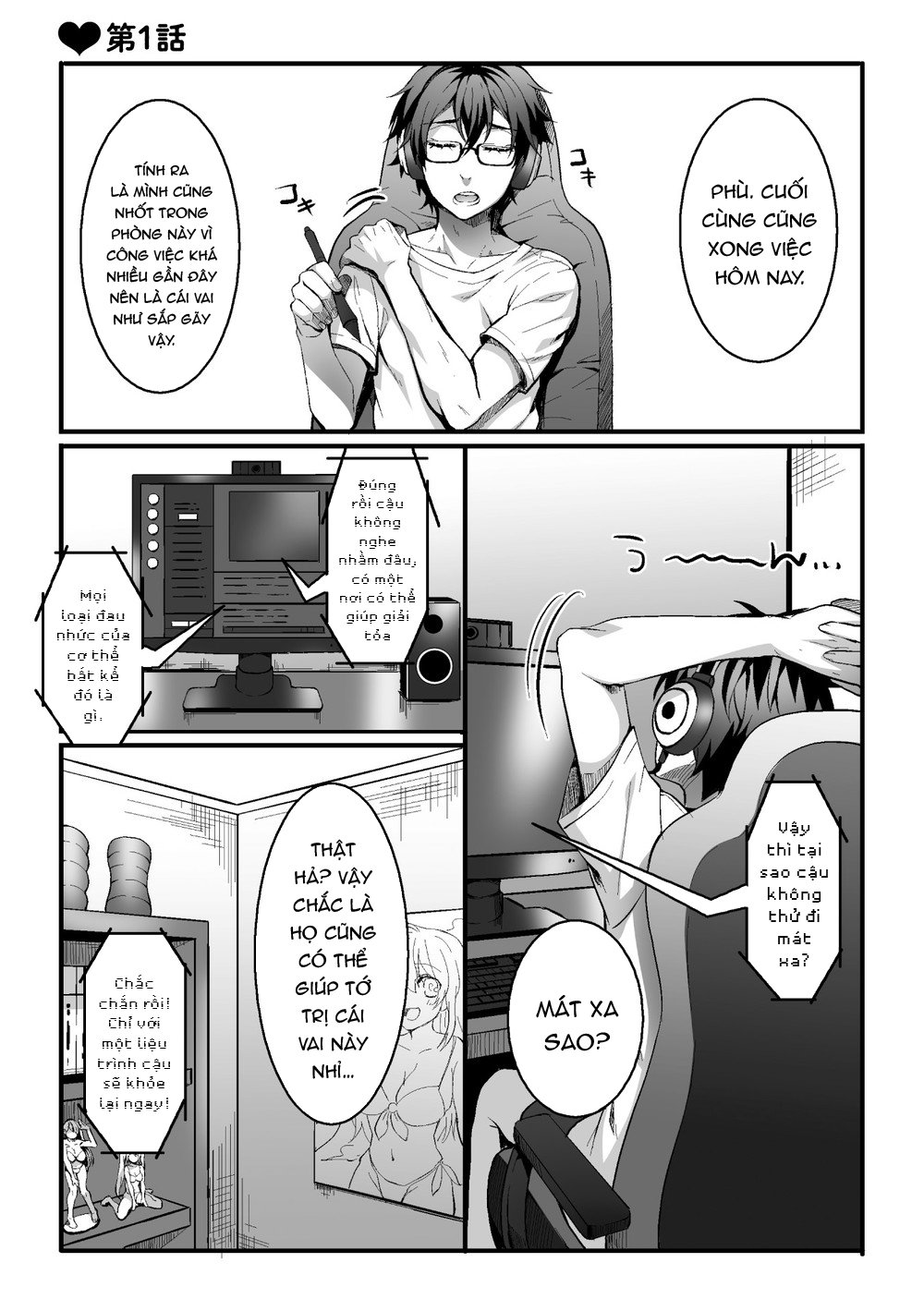 Đọc truyện hentai Niềm vui thẳng xuống hình ảnh chào đón - Chap 1