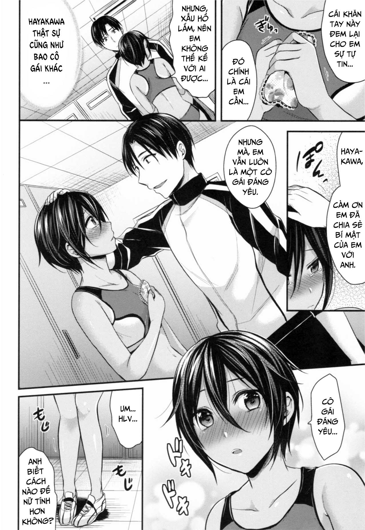 Đọc truyện hentai Joshi Rikujoubu Harem Training - Chap 3