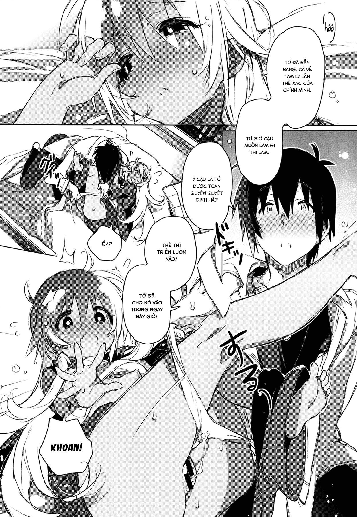 Đọc truyện hentai Em là bầu trời của anh - Oneshot