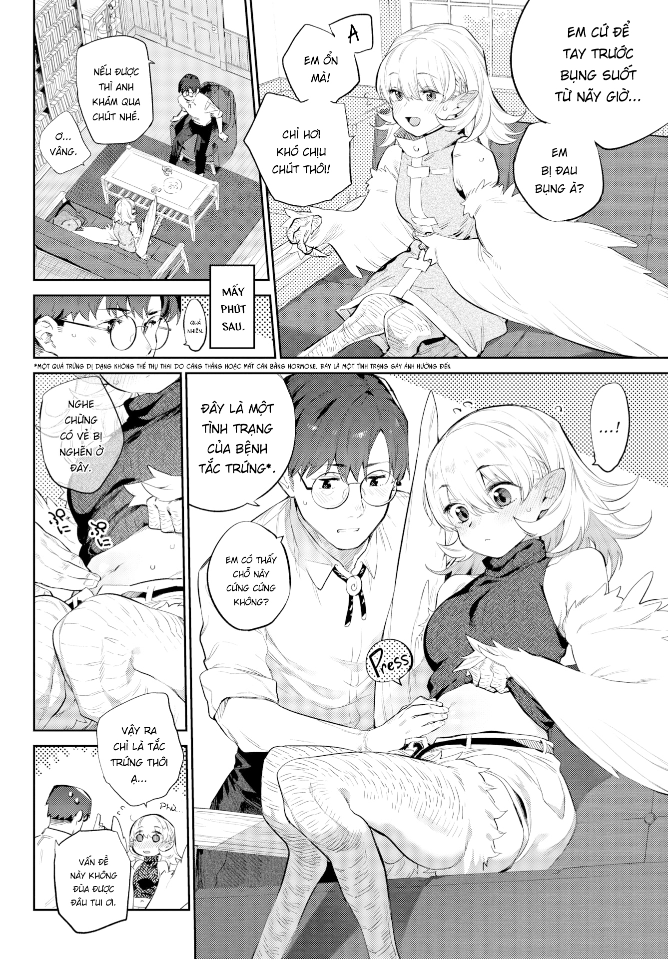 Đọc truyện hentai Otherworldly Maidens Series - Harpy Valentines Day