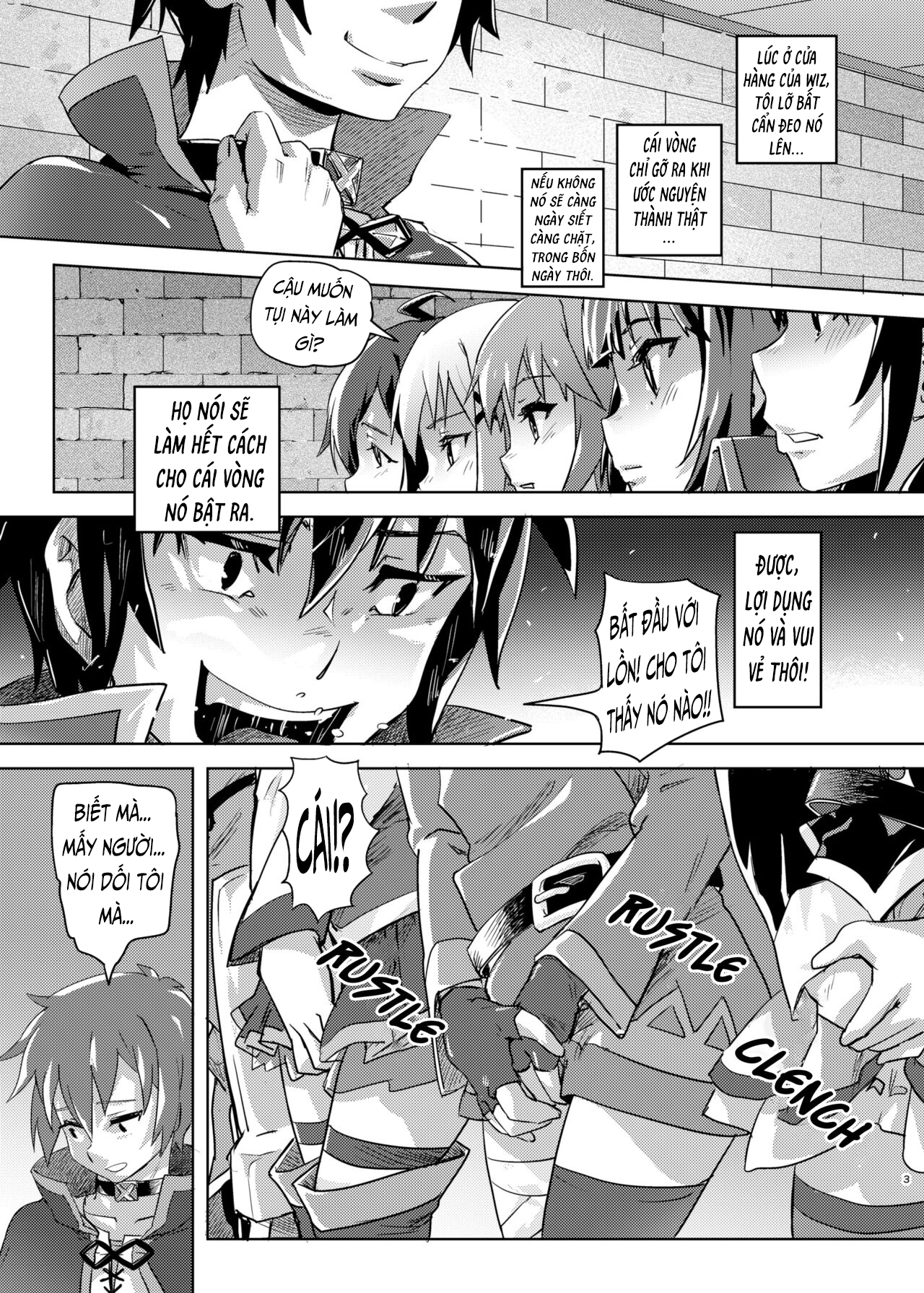Đọc truyện hentai Kazuma và Cái Vòng Thắt Cổ - Chap 1