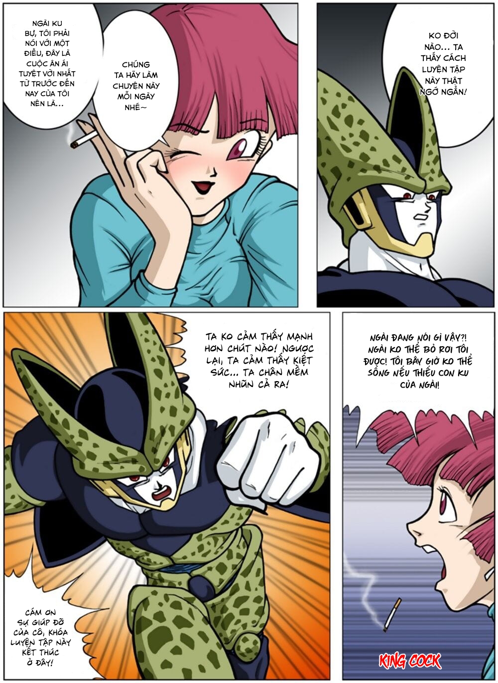 Đọc truyện hentai Giờ mới biết trước ngày đánh với cell goku luyện tập thế nào Chap 1