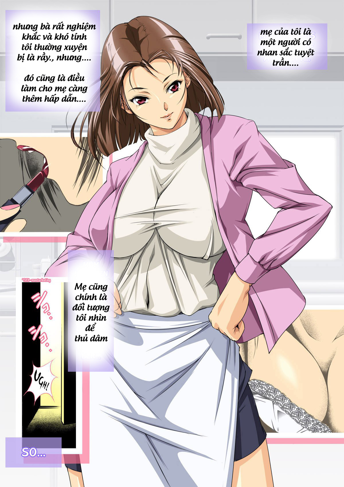 Đọc truyện hentai Lời hứa đặc biệt của mẹ Chap 2 [END]