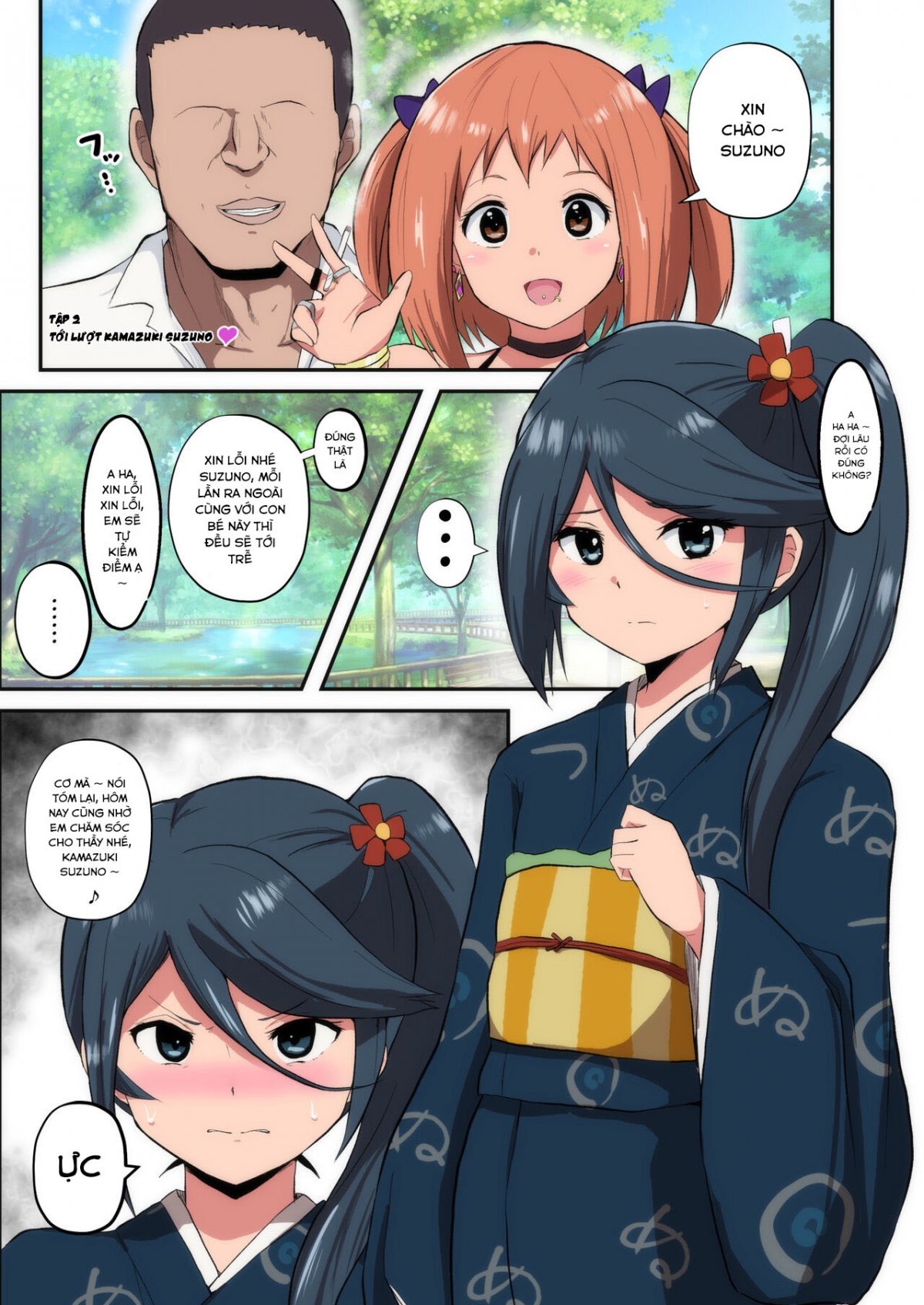 Đọc truyện hentai Làm tình với 3 em nữ sinh - Chap 1