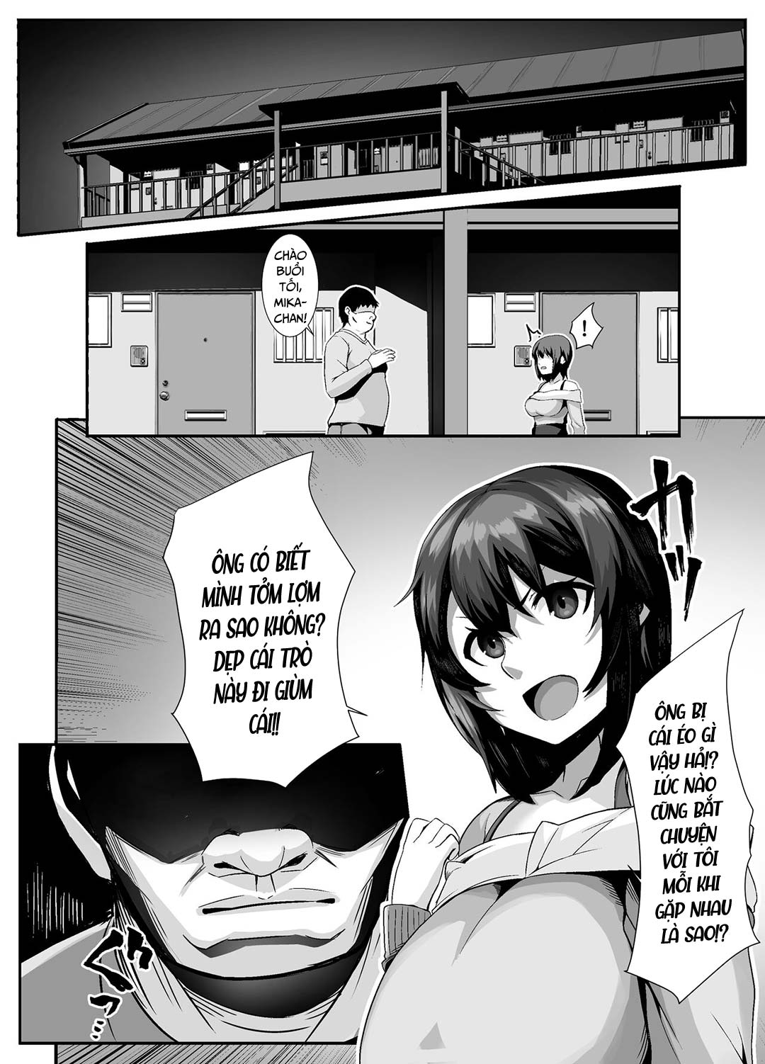Đọc truyện hentai Thôi miên nữ sinh viên hàng xóm - Chap 1