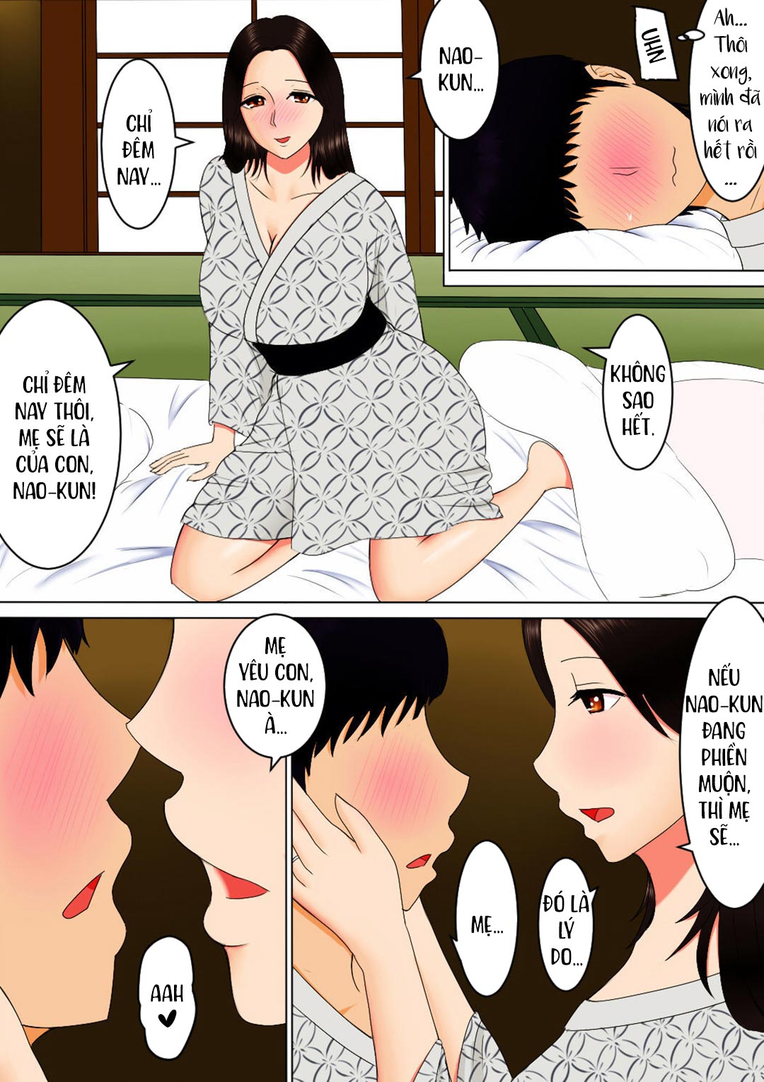 Đọc truyện hentai Cùng với mẹ Oneshot