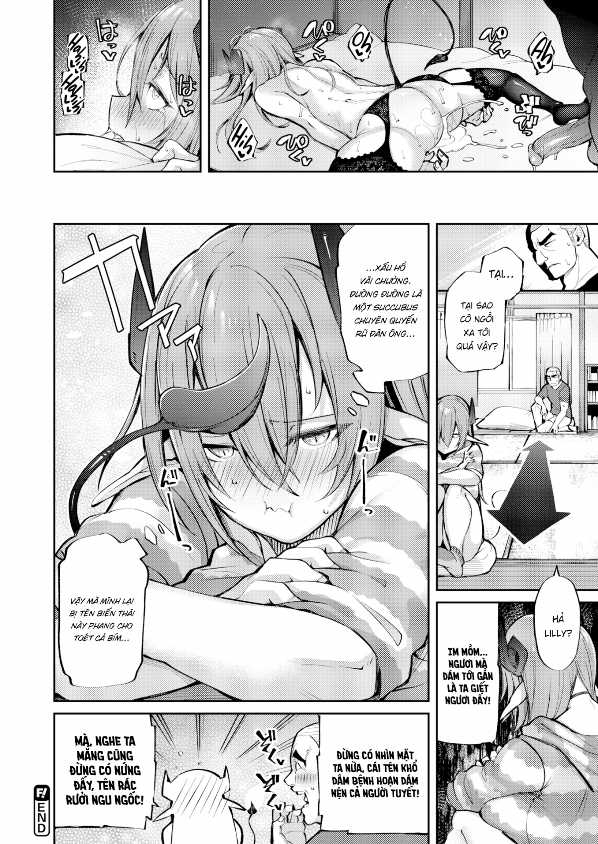 Đọc truyện hentai Ánh trăng Lilly ~Một Succubus chuyên cần~ - Oneshot