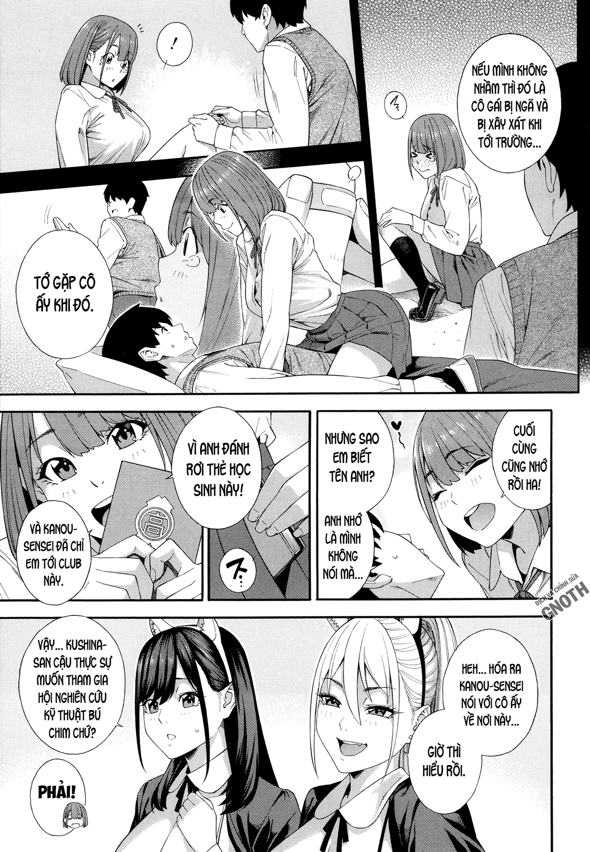 Đọc truyện hentai Phòng nghiên cứu Fallatio - Chap 3
