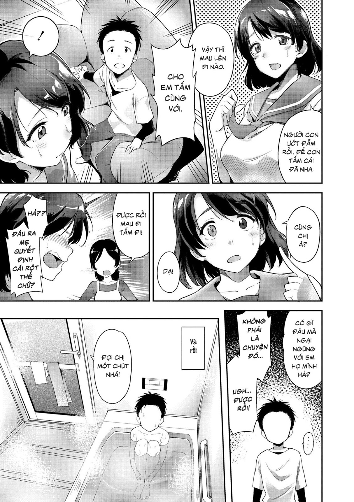 Đọc truyện hentai Ever Taken A Bath Together With Your Nee-Chan? - Oneshot