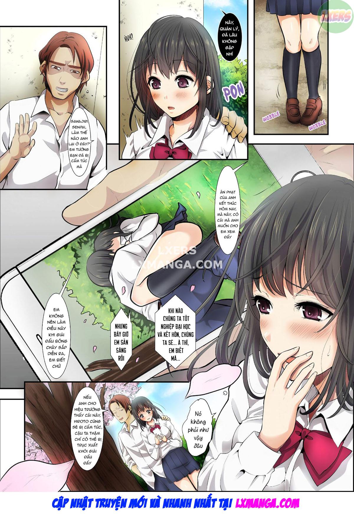 Đọc truyện hentai Khi hoa anh đào rơi - Oneshot