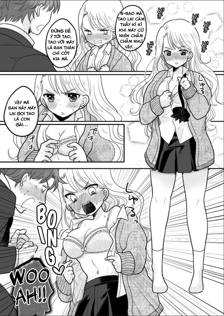Đọc truyện hentai Câu chuyện về việc tôi đã hoán đổi cơ thể với một gyaru dễ thương và bị địt bởi thằng bạn thân - Oneshot