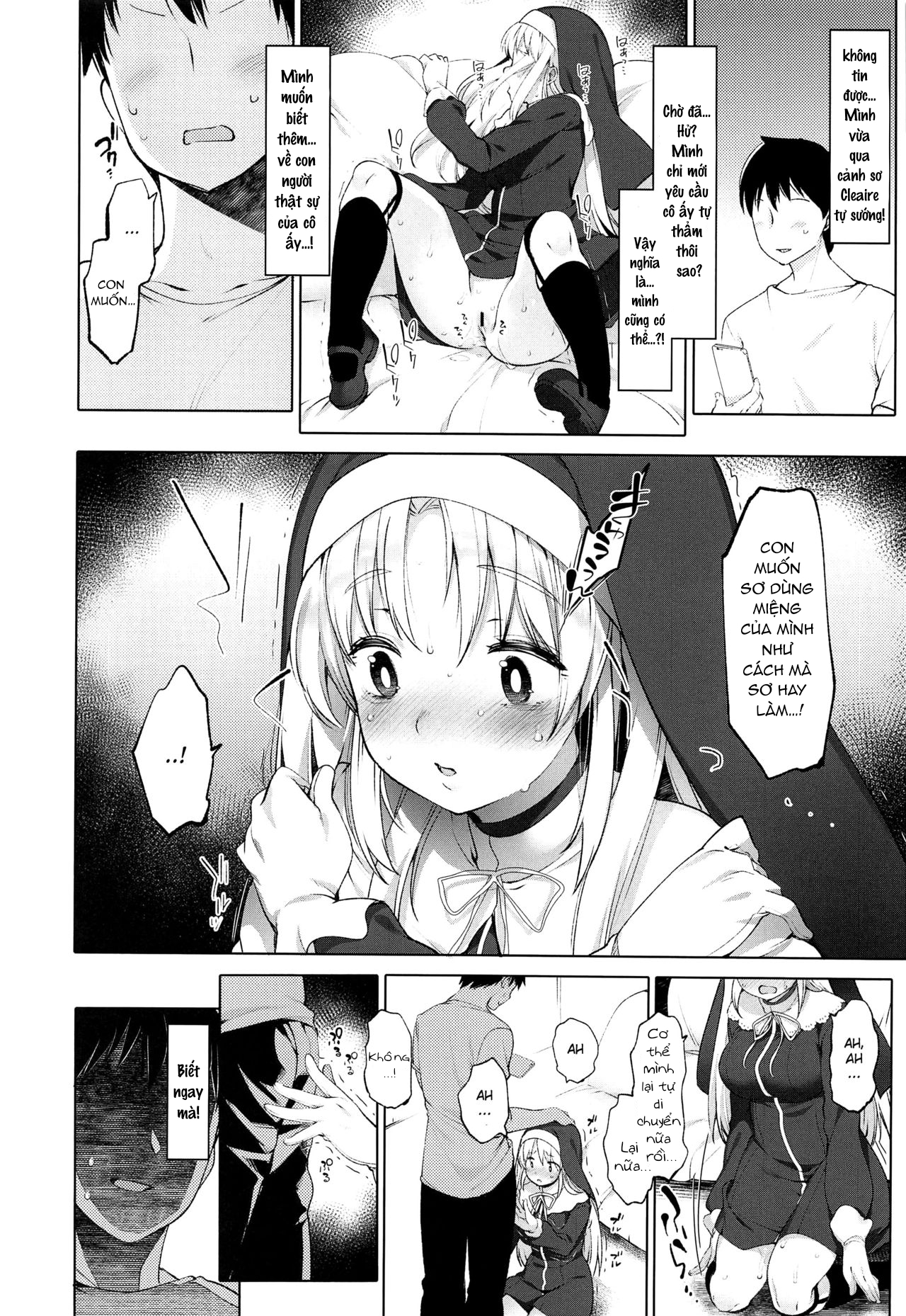 Đọc truyện hentai Sơ Cleaire và ứng dụng thôi miên bí mật - Chap 1 ngọt ngào