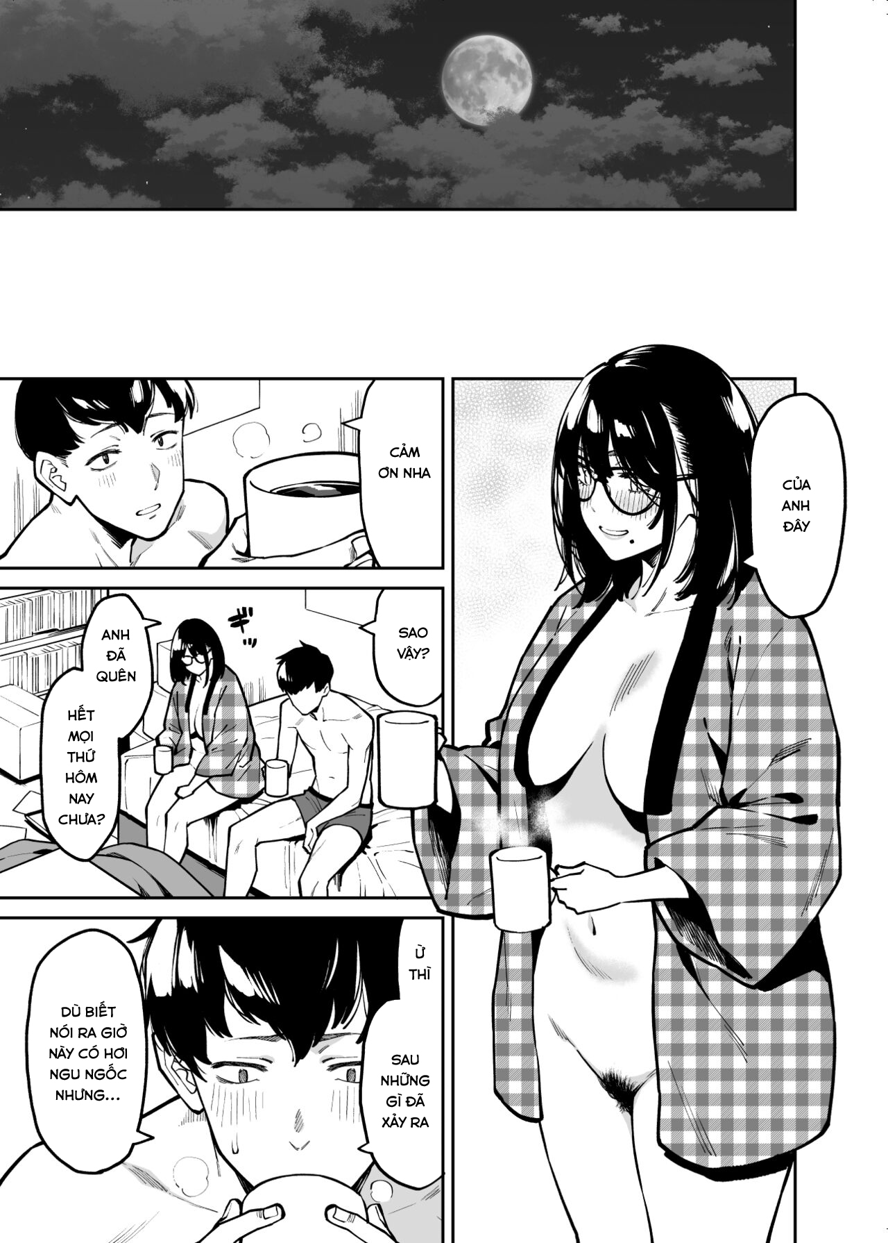 Đọc truyện hentai Câu chuyện được an ủi bởi người hàng xóm bừa bộn cạnh nhà - Oneshot