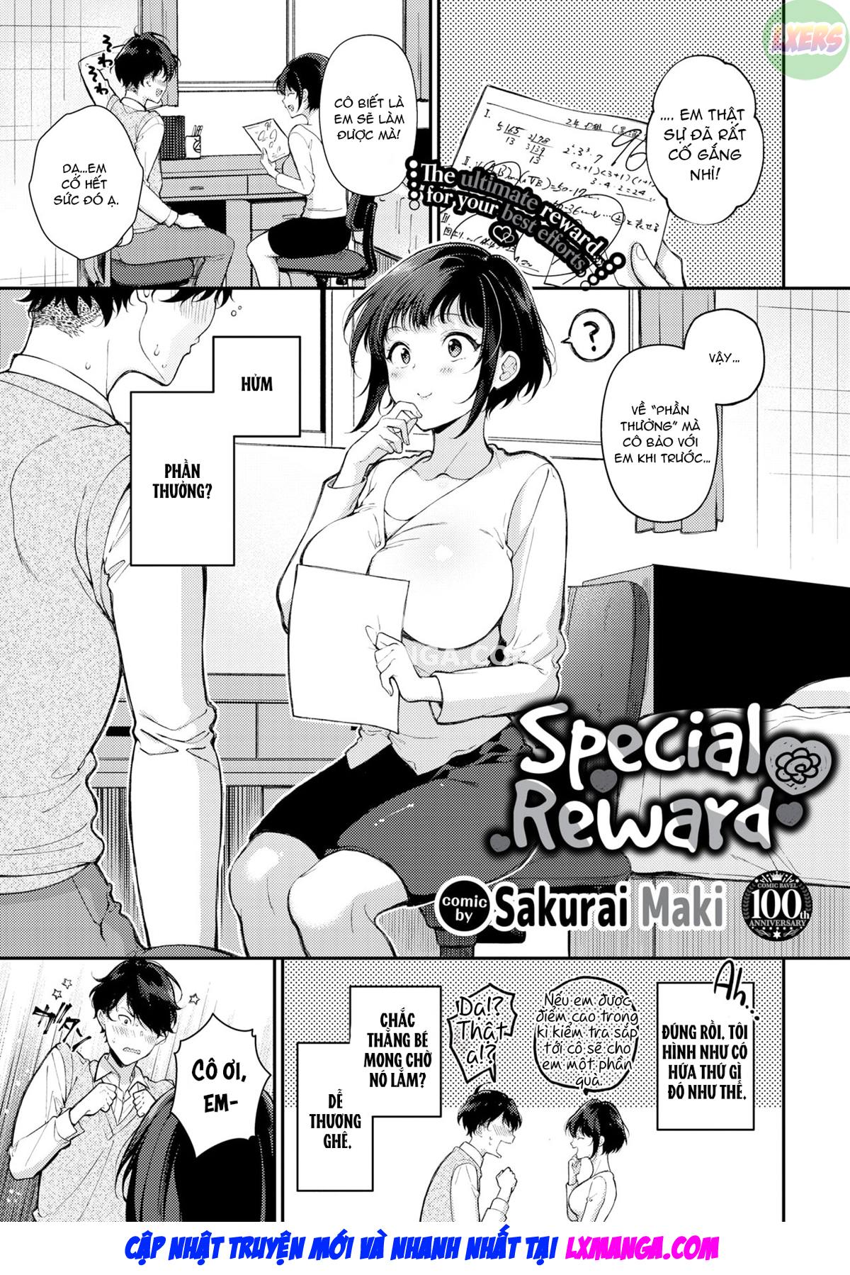 Đọc truyện hentai Phần thưởng Đặc biệt - Oneshot