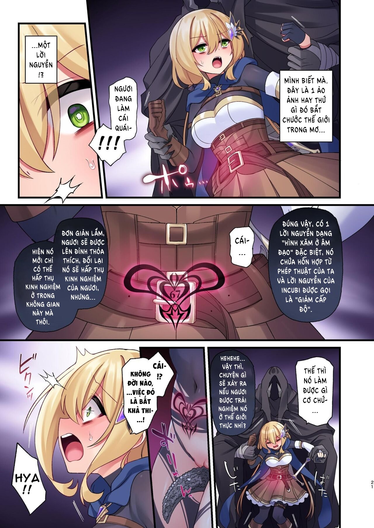 Đọc truyện hentai Chuyến phiêu lưu của anh hùng-chan đã đi đến hồi kết - Oneshot