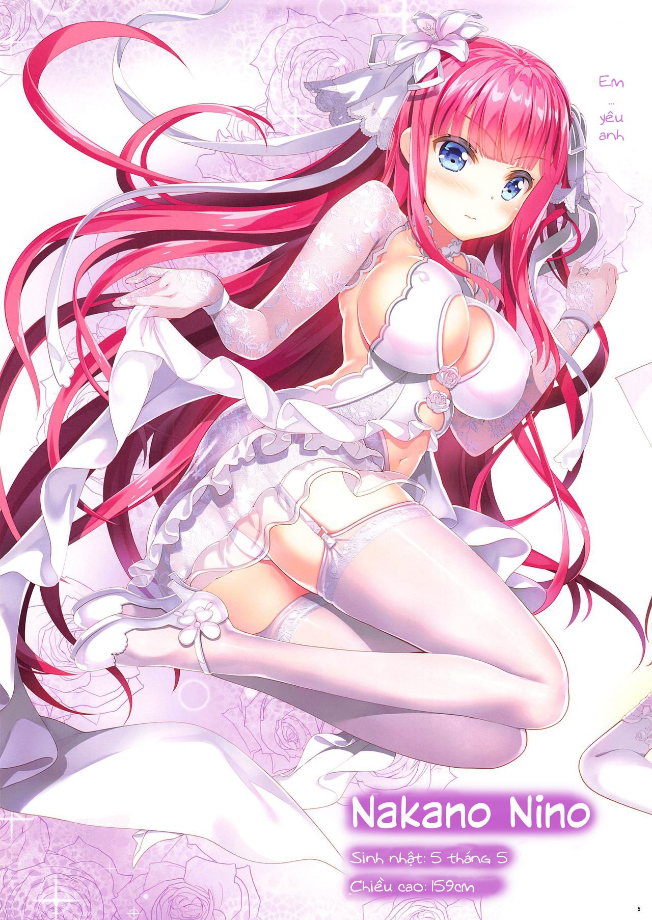 Đọc truyện hentai Gotoubun no Yuuwaku Five Equal Seductions (Gotoubun no Hanayome) Oneshot