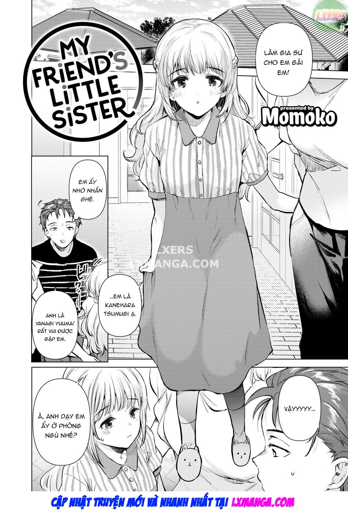Đọc truyện hentai Em gái của bạn bè - Oneshot