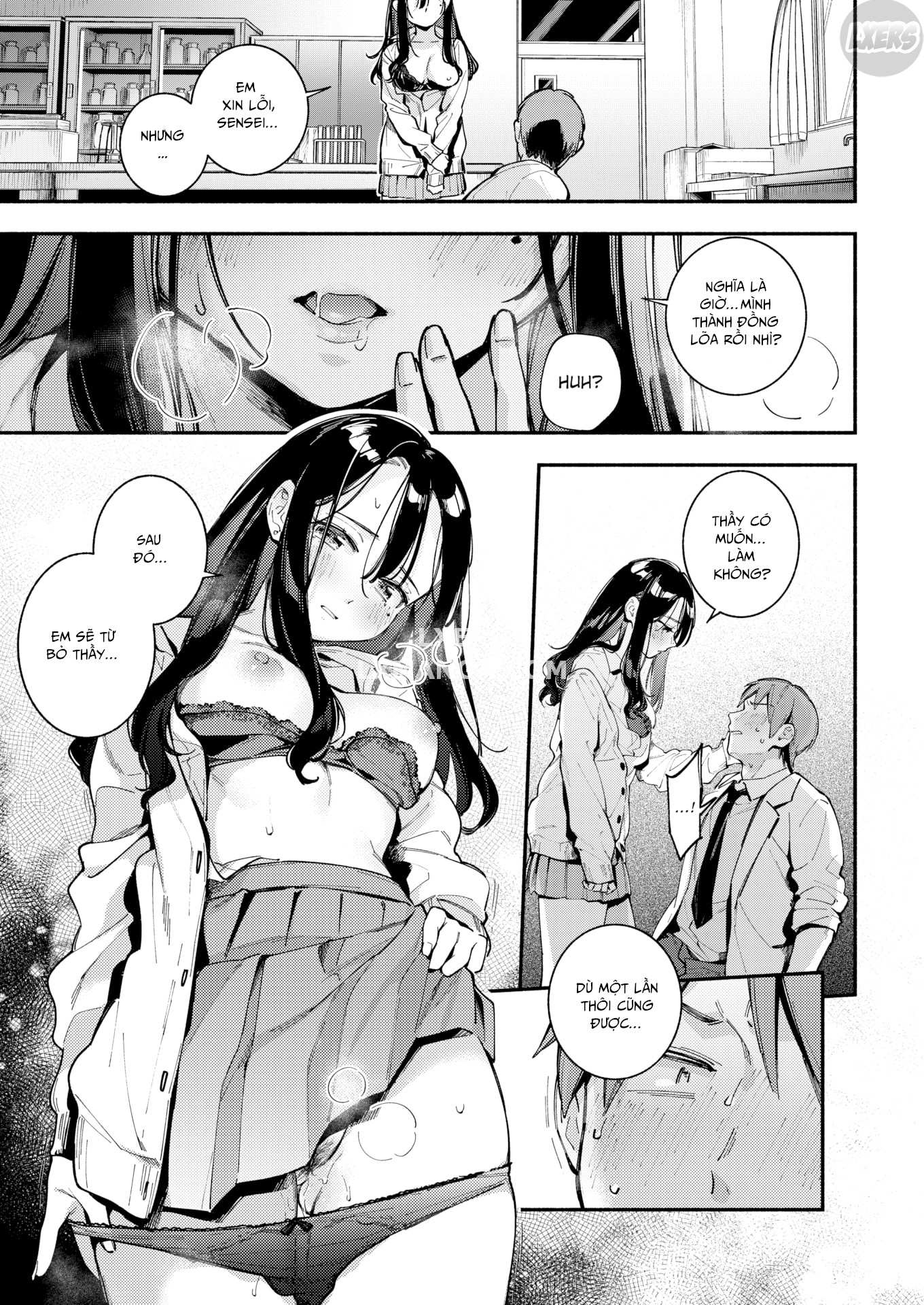 Đọc truyện hentai Tình yêu công thức hóa học - Oneshot