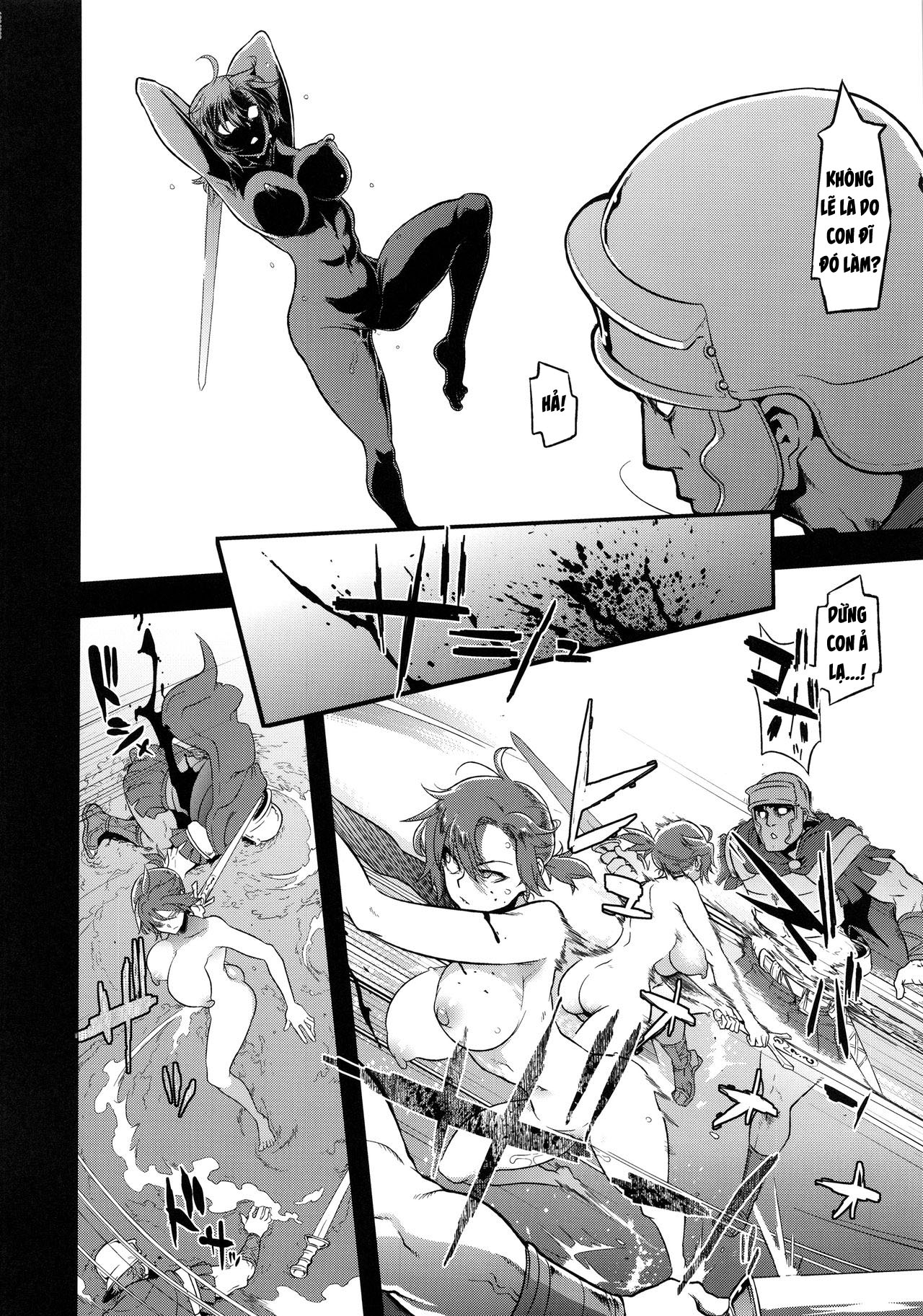 Đọc truyện hentai Nữ hoàng thực sự sẽ không bao giờ đầu hàng - Oneshot nứng